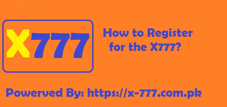 How to register for the X777